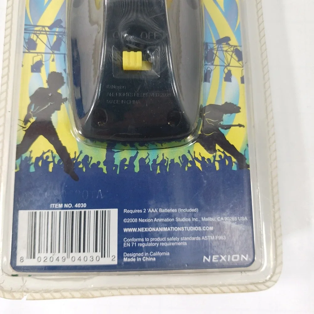 Nexion Rock Band In Your Hand Handheld Electronic Game 2008 Vintage Toy 4030
